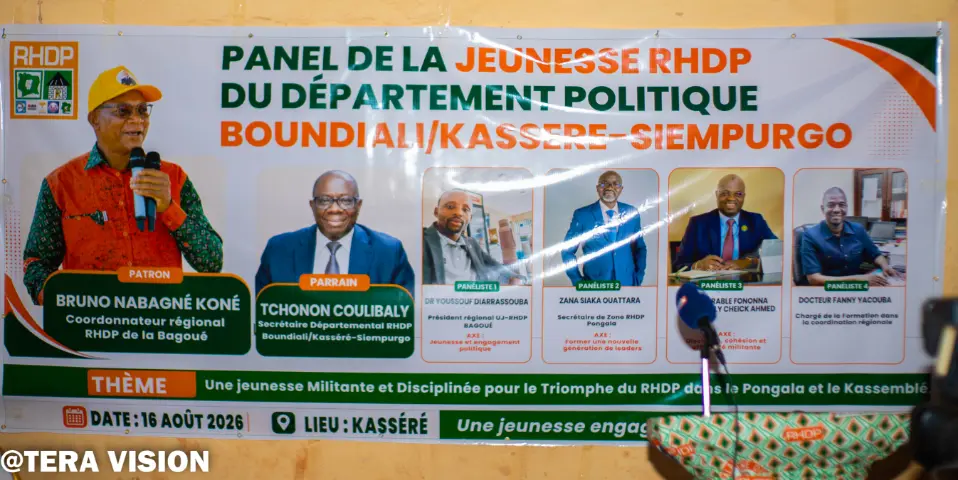 Panel RHDP de la jeunesse de Boundiali/Kasséré/Siempurgo — Jour 1